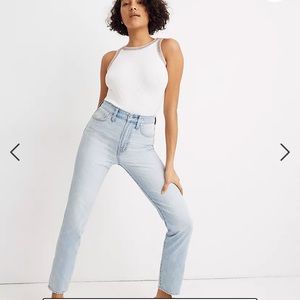 Madewell Curvy Perfect Vintage Jean in a Tall 31” inseam